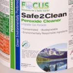 Focus 9675 "Safe 2 Clean" Peroxide Cleaner (1 Case / 4 Gallons)